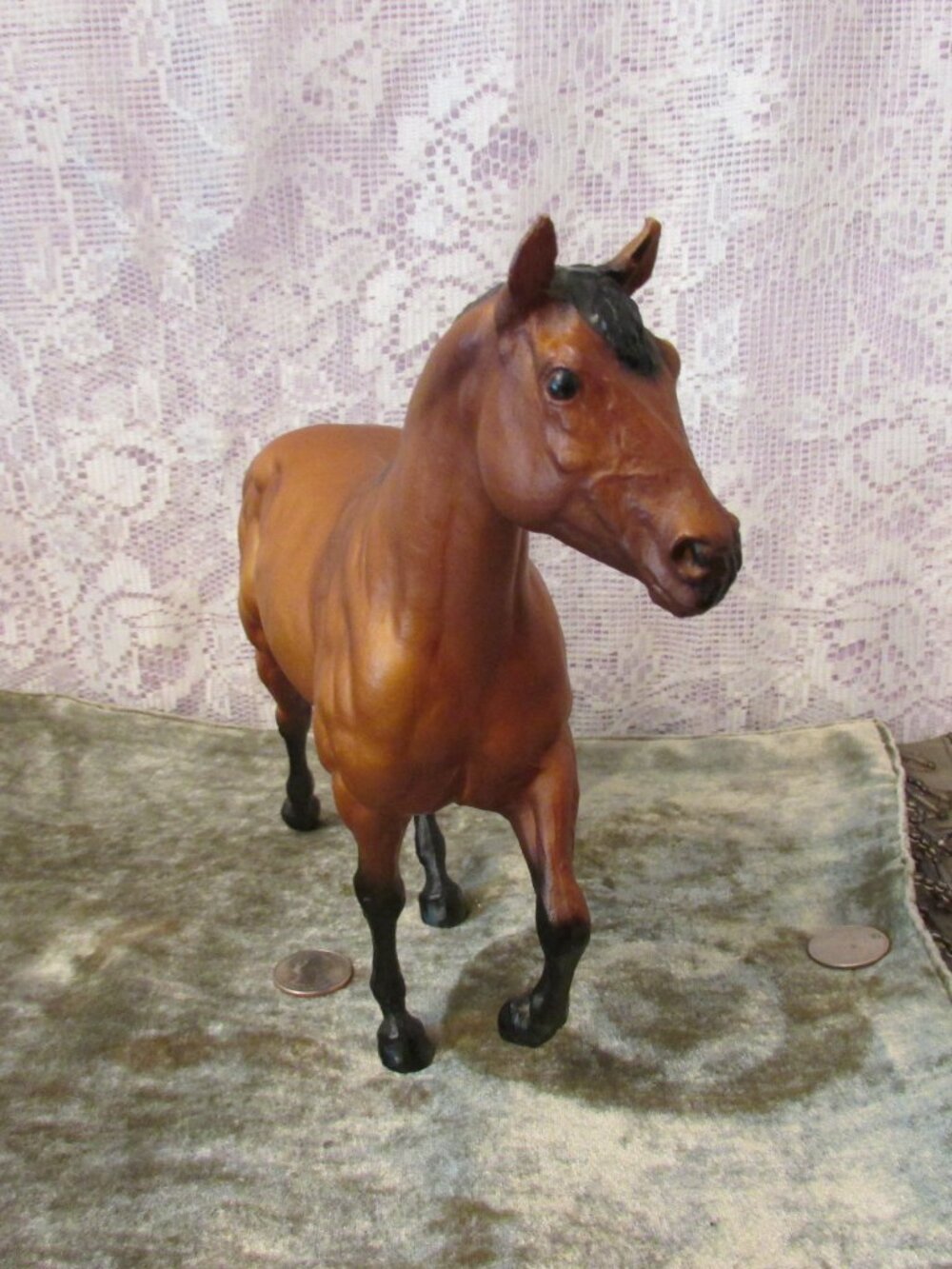 Vintage Breyer Bay Quarter Horse Stock Stallion #226 1981-1988 - Picture 12 of 14